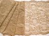 1m elastische XL-Spitze in strand-beige Fb0267 - 22cm