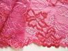 1m elastische Spitze "Pink Summer" - 16cm