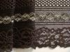 1m elastische Spitze in sacherbraun Fb0428... -16cm