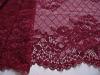 1m elastische XL-Spitze "Glittering Chianti" Fb0106 - 22,5cm