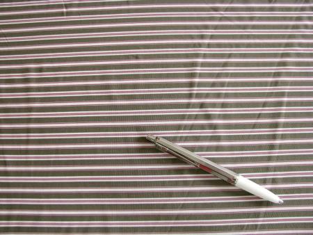 10m bi-elastischer Lycra, 25% im Streifen-Look, khaki Fb1162...  1,50m