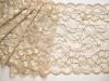 1m XL-elastische Spitze in "Golden Savanne" - 21,5cm