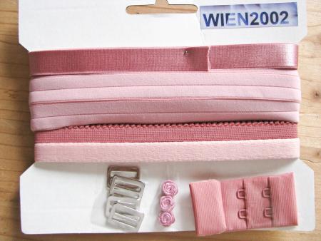 Kurzwarenpaket in cassis/rosè Fb1460