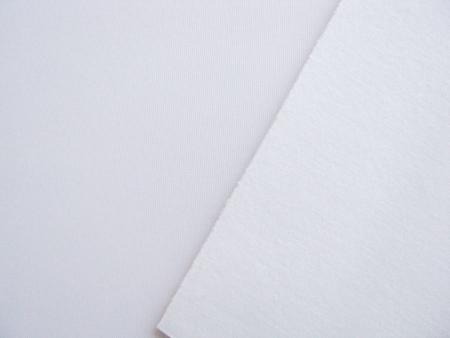 1m Schaumstoff/Laminat für BH`s, elastisch, in rein-weiß Fb2000