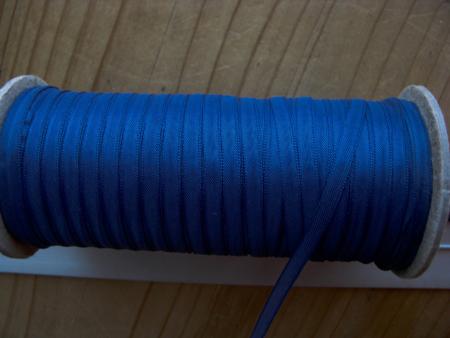 1 Rolle/200m Rolle Taftband/Schleifchenband in jeans-blau Fb1467 - 4mm