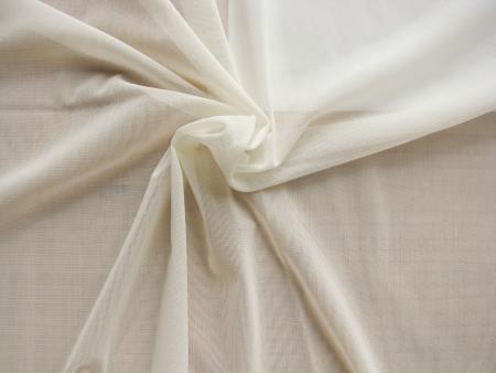 1m bi-elastisches, feines Netzgewebe in ecru Fb1451 - 2,10m