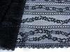 1m elastische XL-Spitze in schwarz Fb4000 - 23,5cm