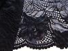 1m elastische XL-Spitze in schwarz Fb4000 - 21,5cm