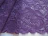 1m elastische XL-Spitze in d.zyklame Fb0575 - 22,5cm