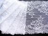 1m elastische XL-Spitze in rein-weiß Fb2000 - 22,5cm