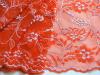 1m elastische Spitze in "Fire & Ice" - 18cm