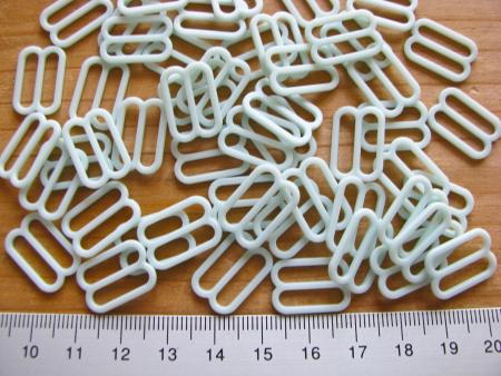 8 Stk Schieber in heller nixe Fb0229 - 14mm