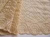 1m elastische Spitze in sahara-gold Fb1163 -16cm