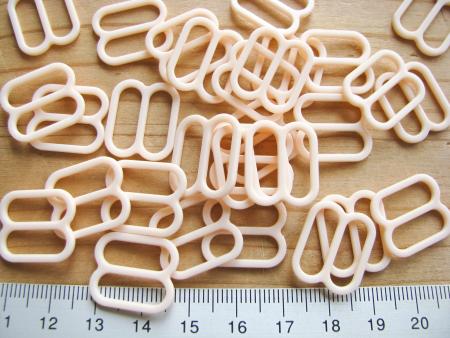 8 Stk Schieber in angel-skin Fb0600- 15mm