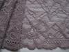 1m elastische Spitze in Pigeon Grey/rauchiges perl-lila Fb0012 - 14cm
