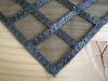 1 Stk. Spitzenapplikation in schwarz Fb4000 mit silber-grau