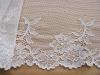 1m elastische Spitze in moccasin Fb0601 - 15cm
