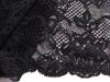 1m elastische Spitze in schwarz Fb4000 - 19cm