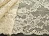 1m elastische Spitze in jaune/hellem saharasand Fb1384 - 16,5cm