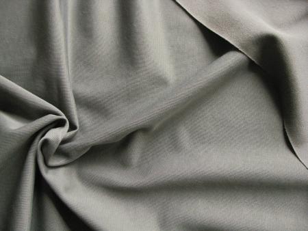 1m Cotton-PES-Wirkware in d.silber-grau Fb0343 Willy Hermann -  75cm