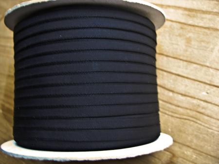1 Rolle/200m Satin-Schleifchenband in schwarz Fb4000 - 4mm