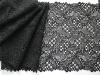 1m elastische XL-Spitze in schwarz Fb4000 - 22cm