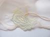 1m bestickte Spitze in nude Fb0097... -20cm / Stickbreite 7cm