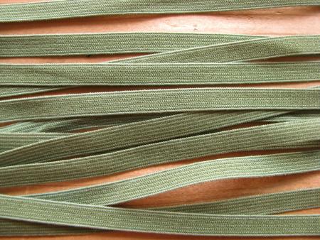10m zarter Dekollete-Gummi in weiden-laub Fb0844 -  6mm