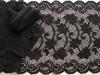 1 Pkt. Materialpaket "Black Velvet" Spitzenslip