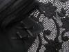 1 Pkt. Materialpaket "Black Velvet" Spitzenslip