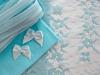 1 Pkt. Materialpaket "Spring Blue" Spitzenslip