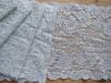 1m elastische Spitze in hellem platino/silber-grau Fb3501 - 17cm