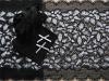 1 Pkt. Materialpaket "Silver-Flowers" Spitzenslip