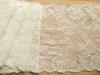 1m elastische Spitze in ecru/ein Hauch von creme Fb1451 -20cm