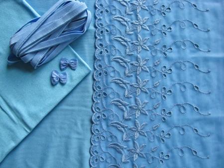 1 Pkt. Materialpaket "Ocean Waves" - Slipset