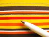 1,4m x 1,2m bi-elastische Microfaser "Sunny stripes"