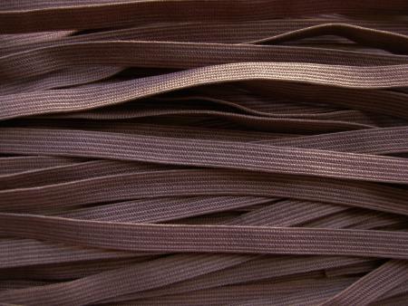 10m zarter Dekollete-Gummi in dunklem rosenholz Fb0296 - 5mm