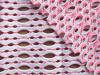 1m bi-elastisches Netzgewebe in weiß/pink Fb2000... - 1,50m