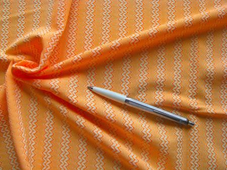 1m bi-elastisches Mischgewebe in grellem jaffa/orange Fb1335... - 1,40m