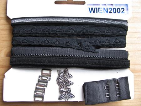 Kurzwarenpaket in schwarz Fb4000/silber...