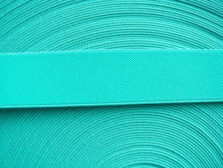 4m Bundgummi in kräftigem türkis Fb0409 - 22mm 