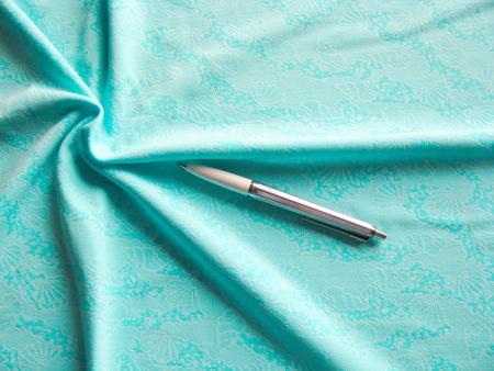 1m bi-elastisches Mischgewebe in hellem wasser-blau Fb0998 - 1,40m