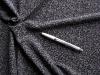 1m bi-elastisches Mischgewebe in schwarz/grau Fb4000 - 1,40m