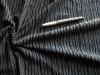 1m bi-elastisches Mischgewebe in stahl-grau/schwarz Fb0878 - 1,40m