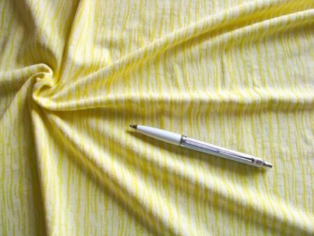 1m bi-elastisches Mischgewebe in zitronen-gelb Fb0113 - 1,40m