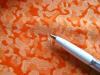 1m bi-elastisches Mischgewebe in orange/jaffa Fb0450 - 1,40m