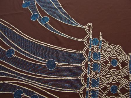 1 Coupon /1,4m x 1,3m bi-elastische Microfaser/Lycra "Spirit"