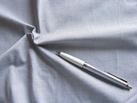 1m bi-elastisches Mischgewebe in schwarz/weiß Fb4000... - 1,50m