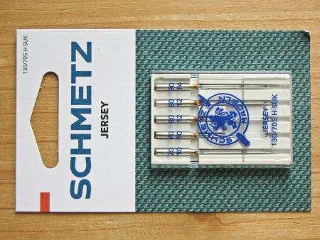 1 Pkt./5 Stk. Maschinennadeln Standard mit Öhrschlitz - bei Sehschwäche
