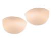 1 Paar BH-Körbchen/Schalen in hautfarbe/beige Fb0097 - Gr.36